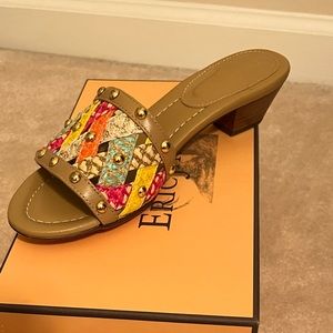 Eric Javits Muti-Color Sandal Size 8